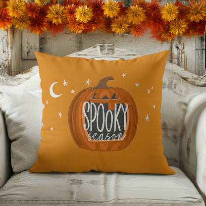 Spooky Season Decorative Seasonal Throw Pillow