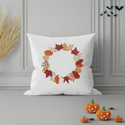 Autumn Ring Decorative Seasonal Throw Pillow