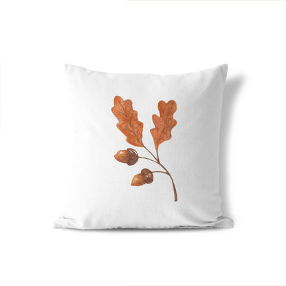 Oak & Acorn Decorative Seasonal Throw Pillow
