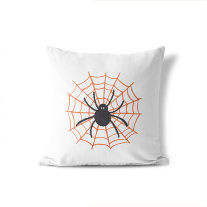 Spider Web Decorative Seasonal Throw Pillow