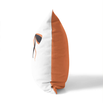 WitchÕs Broom Decorative Seasonal Throw Pillow
