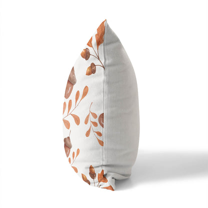 Acorn Flurry Decorative Seasonal Throw Pillow