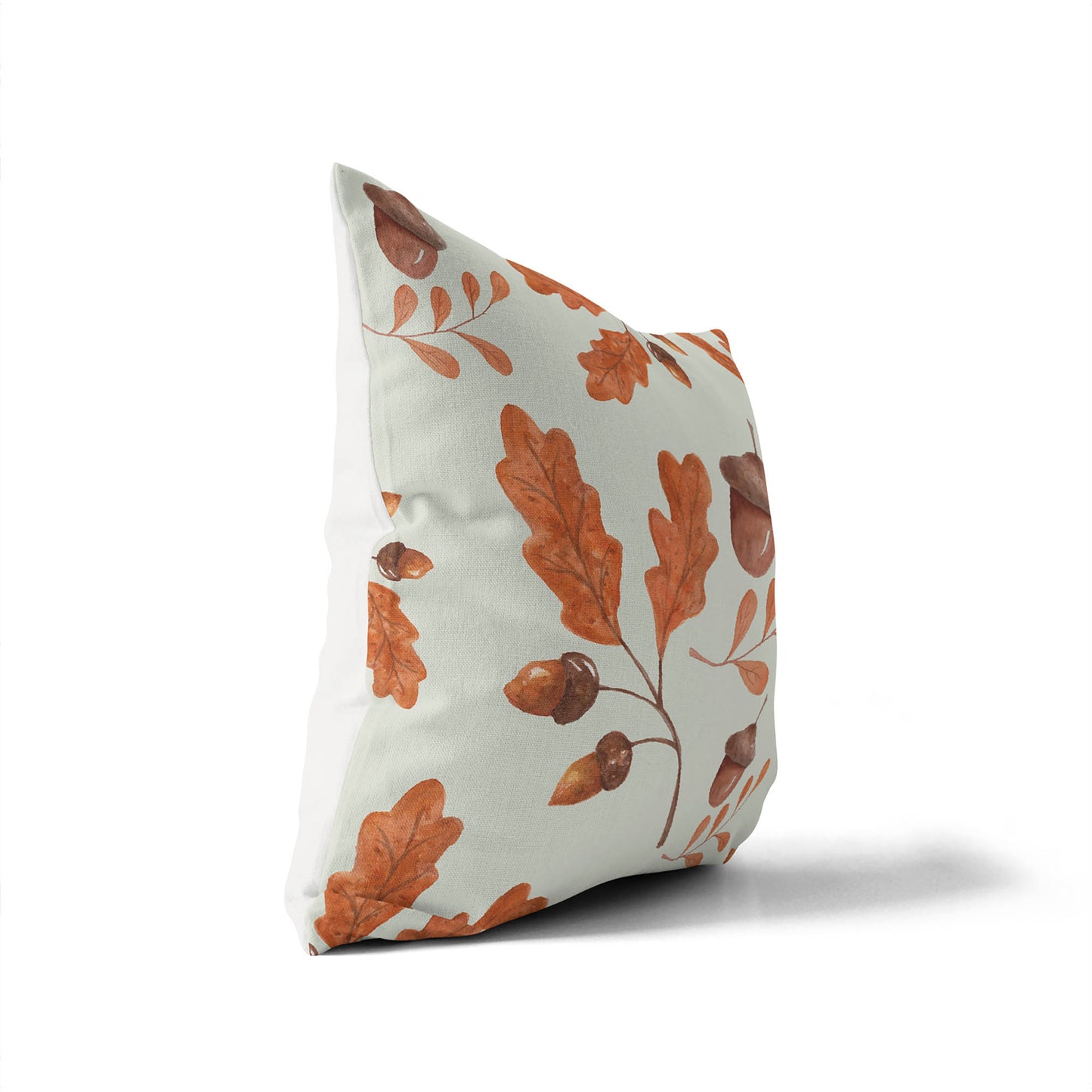 Acorn Flurry Decorative Seasonal Throw Pillow