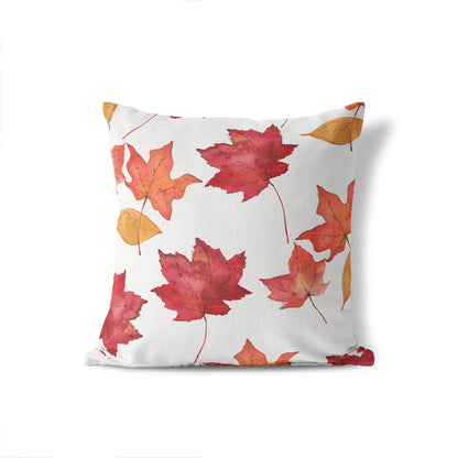 Crimson Gather Decorative Seasonal Throw Pillow