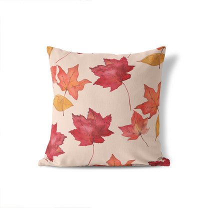 Crimson Gather Decorative Seasonal Throw Pillow