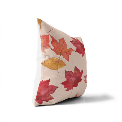 Crimson Gather Decorative Seasonal Throw Pillow