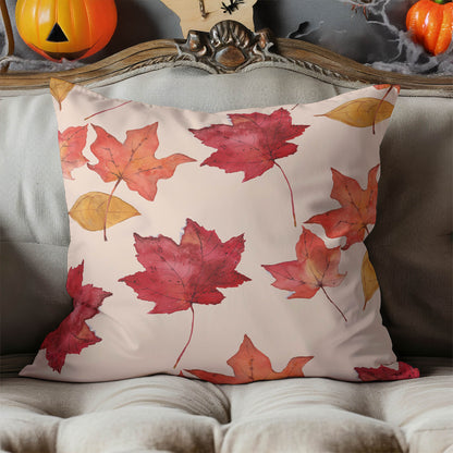 Crimson Gather Decorative Seasonal Throw Pillow