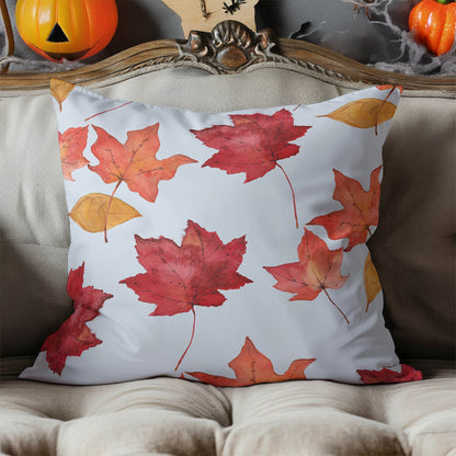 Crimson Gather Decorative Seasonal Throw Pillow