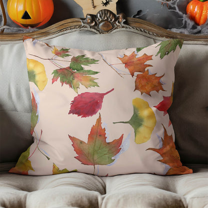 Fall Cleanup Decorative Seasonal Throw Pillow