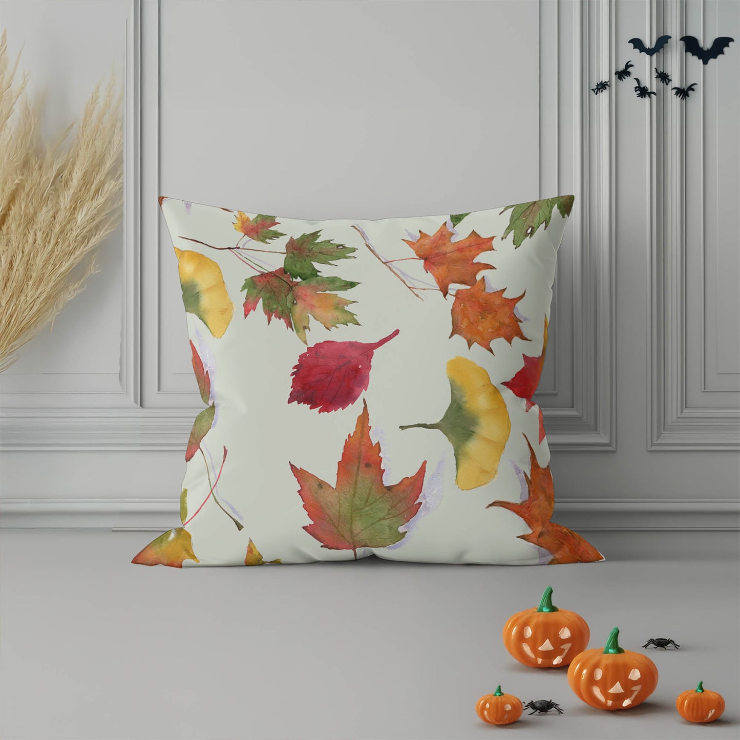 Fall Cleanup Decorative Seasonal Throw Pillow
