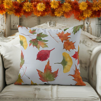 Fall Cleanup Decorative Seasonal Throw Pillow