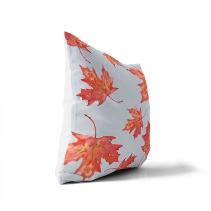 Fireleaf Pattern Decorative Seasonal Throw Pillow