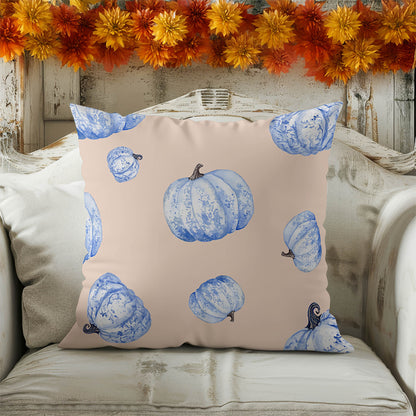 Pumpkin Patch Decorative Seasonal Throw Pillow
