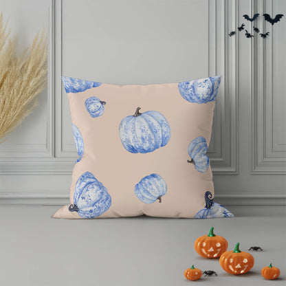 Pumpkin Patch Decorative Seasonal Throw Pillow