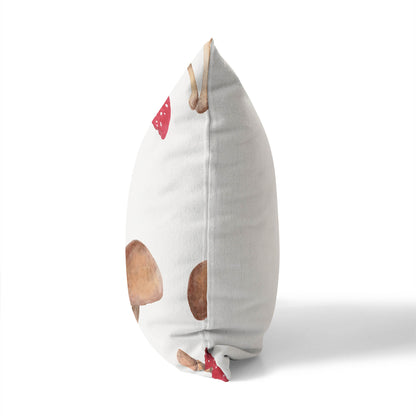 Shroom Play Decorative Seasonal Throw Pillow