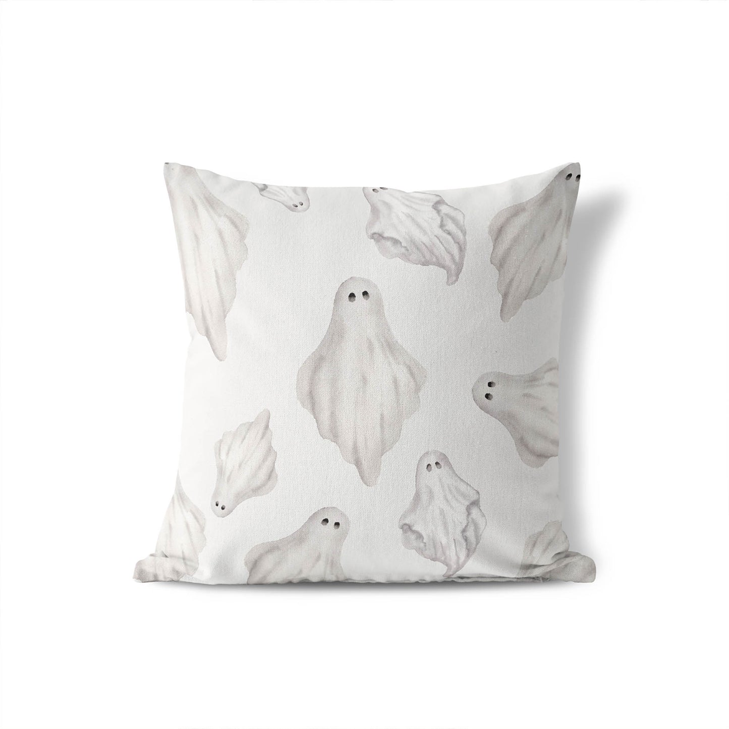 Spooky Ghosts Decorative Seasonal Throw Pillow