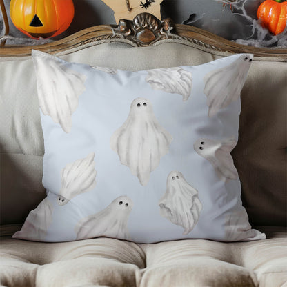 Spooky Ghosts Decorative Seasonal Throw Pillow