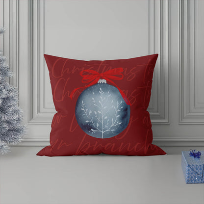 Oh Christmas Tree Decorative Seasonal Throw Pillow