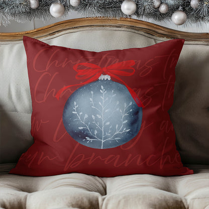 Oh Christmas Tree Decorative Seasonal Throw Pillow