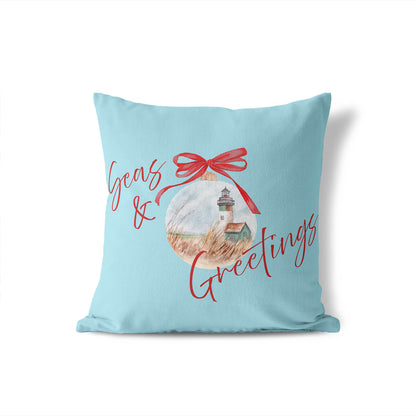 Seas & Greeting Decorative Seasonal Throw Pillow