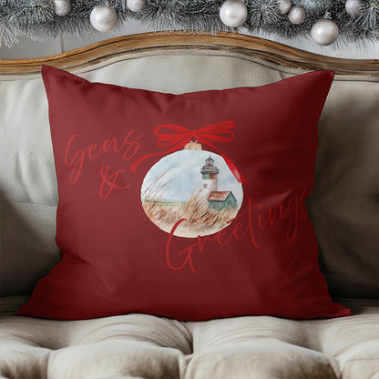 Seas & Greeting Decorative Seasonal Throw Pillow
