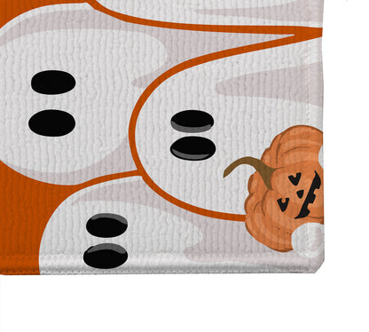 Ghosts & Pumpkins Outdoor Door Mat