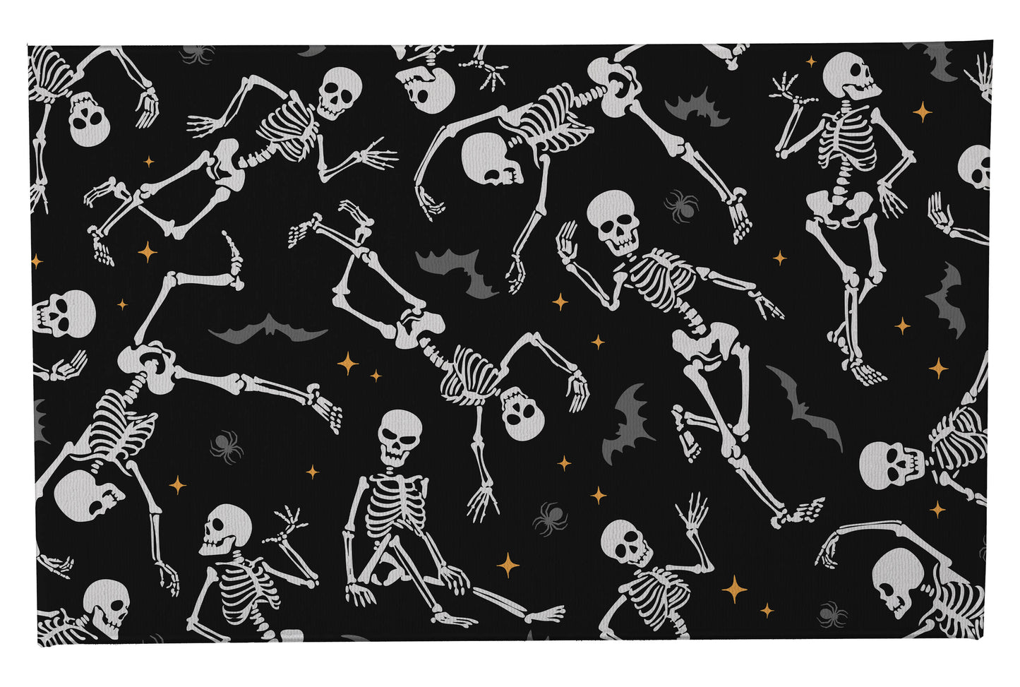 Skeleton Boogie Outdoor Door Mat