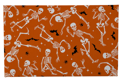Skeleton Boogie Outdoor Door Mat