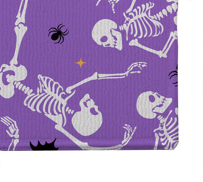 Skeleton Boogie Outdoor Door Mat