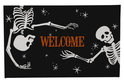 Skeleton Welcome Outdoor Door Mat