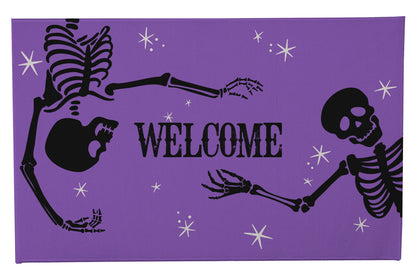 Skeleton Welcome Outdoor Door Mat