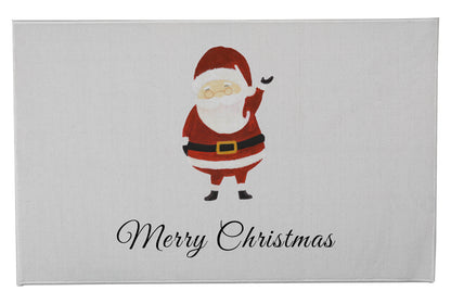 Merry Christmas Santa Outdoor Door Mat