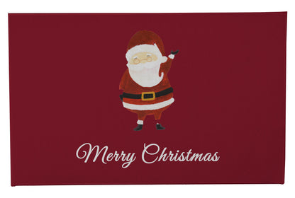 Merry Christmas Santa Outdoor Door Mat