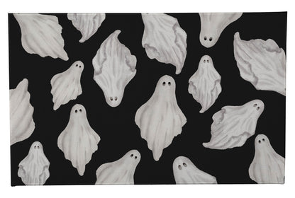 Spooky Ghost Outdoor Door Mat