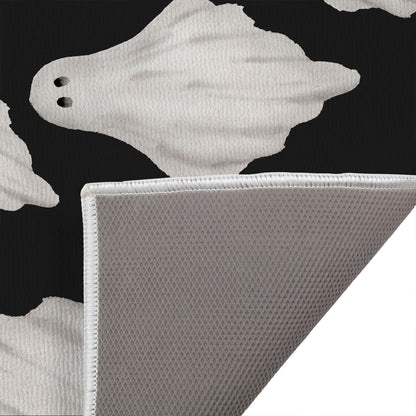 Spooky Ghost Outdoor Door Mat