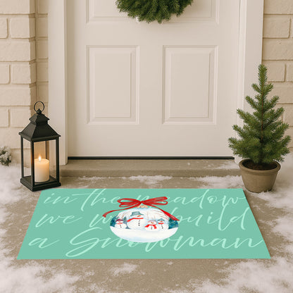 In the meadow Outdoor Door Mat