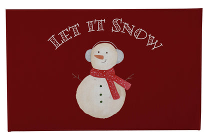 Let it Snow Outdoor Door Mat