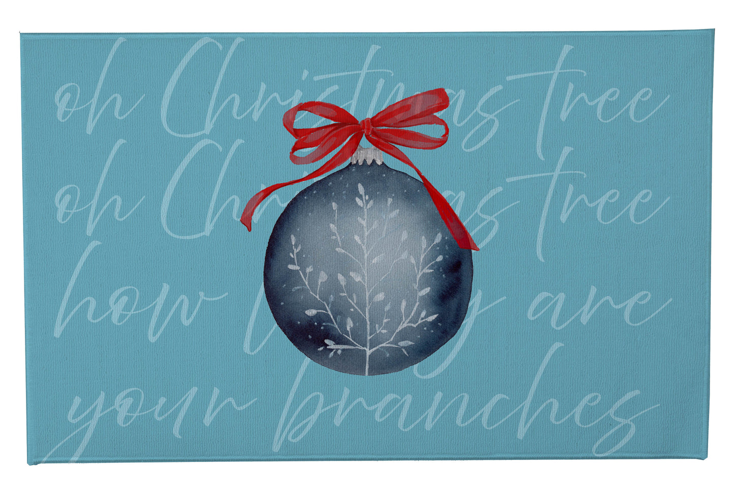 Oh Christmas Tree Outdoor Door Mat