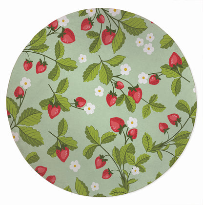 Strawberries Outdoor Rug By Christopher's Corner