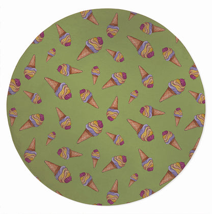 Summer Ice cream Outdoor Rug By Christopher's Corner