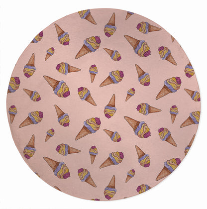 Summer Ice cream Outdoor Rug By Christopher's Corner