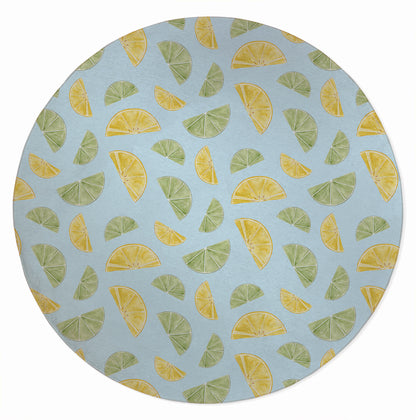 Summer Limes & Lemons Outdoor Rug By Christopher's Corner