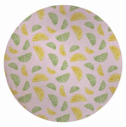 Summer Limes & Lemons Outdoor Rug By Christopher's Corner