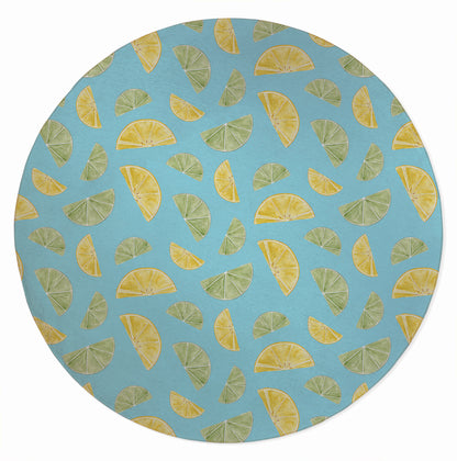 Summer Limes & Lemons Outdoor Rug By Christopher's Corner