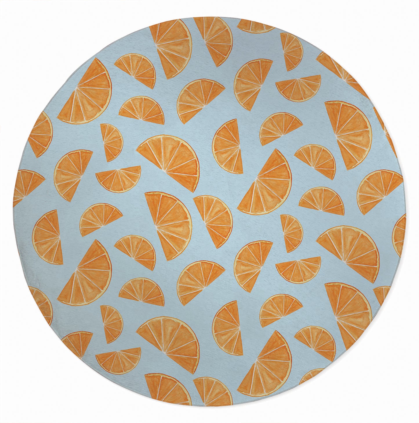 Summer Oranges Outdoor Rug By Christopher's Corner