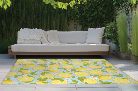 Lemons Outdoor Rug By Christopher's Corner