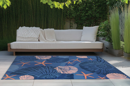 Starfish Outdoor Rug By Christopher's Corner