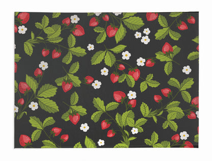 Strawberries Outdoor Rug By Christopher's Corner