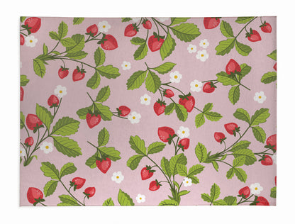 Strawberries Outdoor Rug By Christopher's Corner