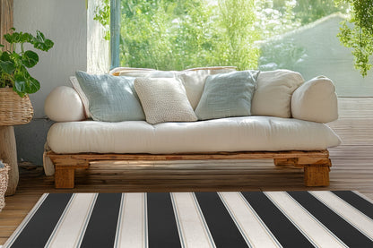 Cabana Stripe Outdoor Rug By Christopher's Corner